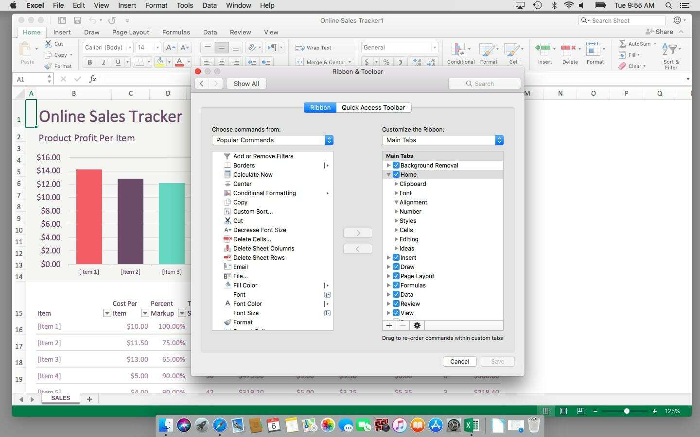 options for microsoft office for mac